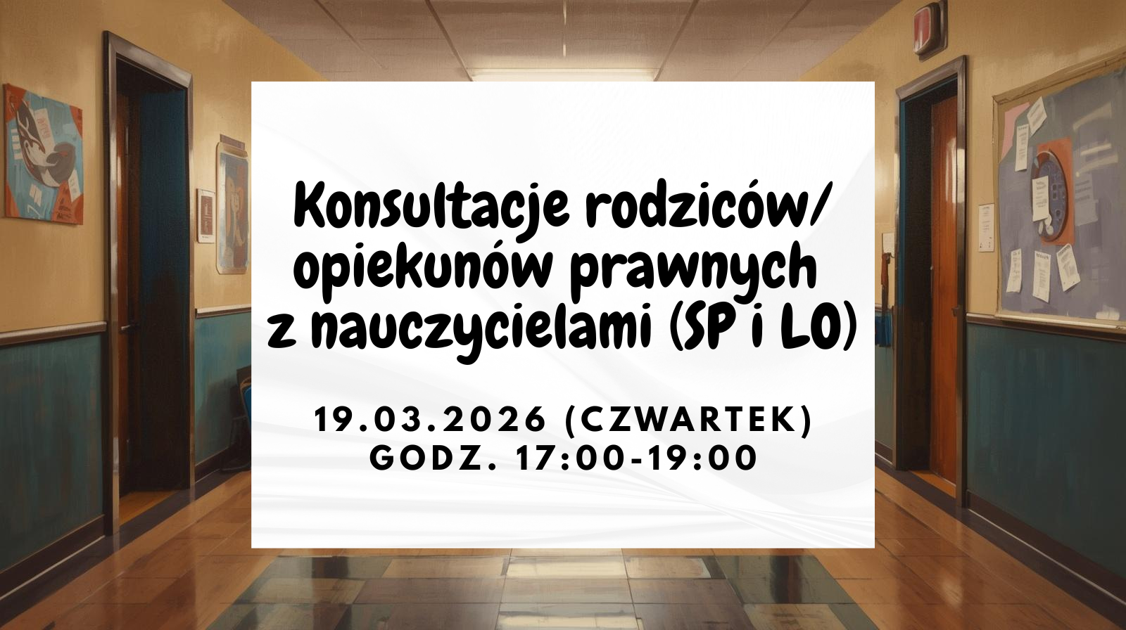 Konsultacje rodziców/opiekunów prawnych z nauczycielami